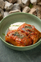 Голубцы с деревенской сметаной