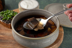 Лесная похлебка из лесных грибов